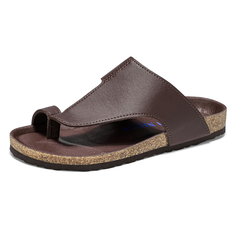 Summer Plus Big Size 48 49 Cor - Flip Flop Leather Men review and price