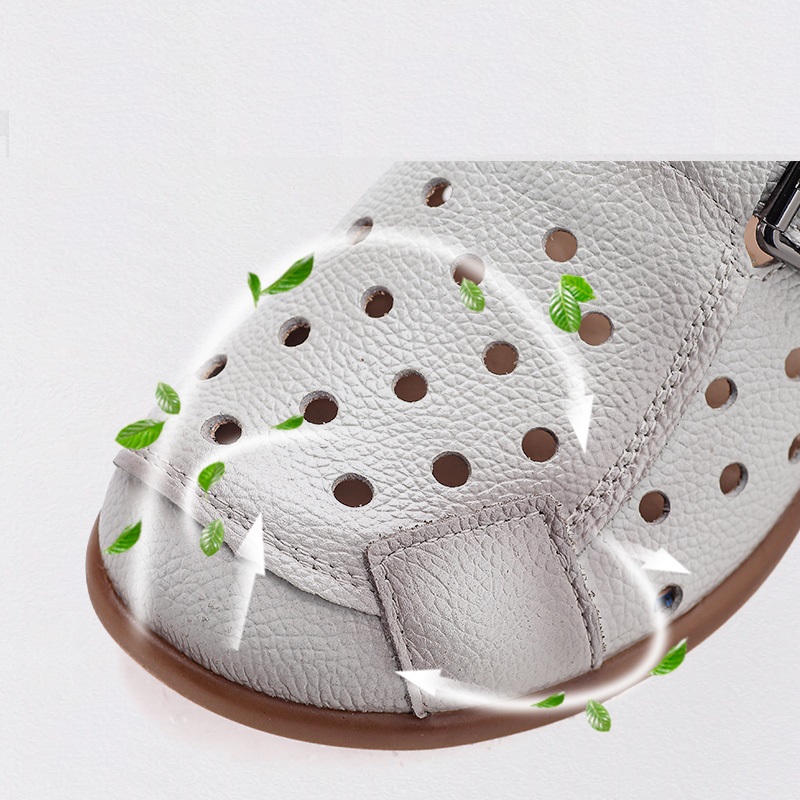 New Cow Leather Low Heel Sanda - Espadrille Slip On review and price