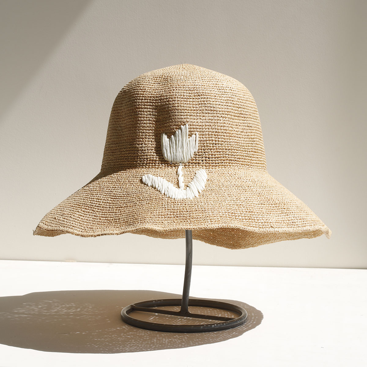 2026 Natural Raffia Hand-woven - Bucket Hat Straw review and price
