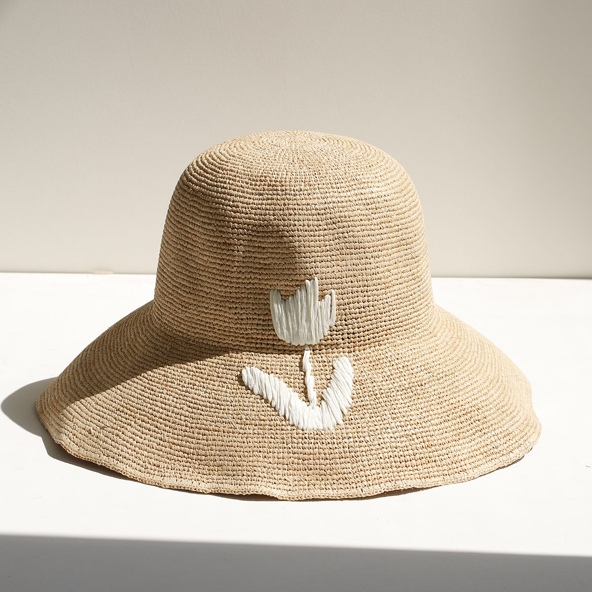 2026 Natural Raffia Hand-woven - Bucket Hat Straw review and price