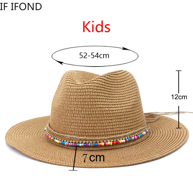 New Summer Boy Girl Kids Straw - Bucket Hat Straw review and price